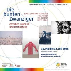 Ausstellungsplakat: Die bunten Zwanziger