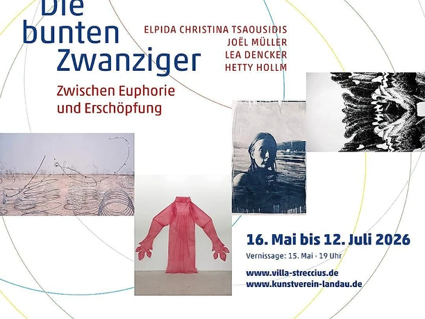 Ausstellungsplakat: Die bunten Zwanziger