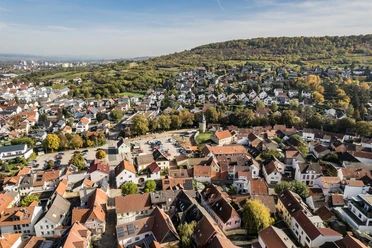 Luftbild Parkplatz am Graulturm