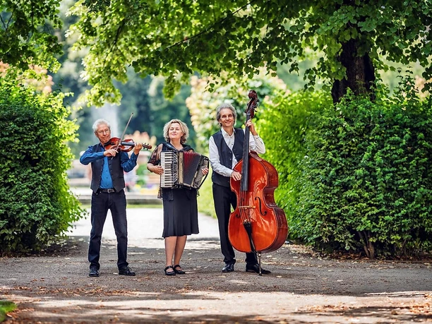 Trio Montparnasse im Park