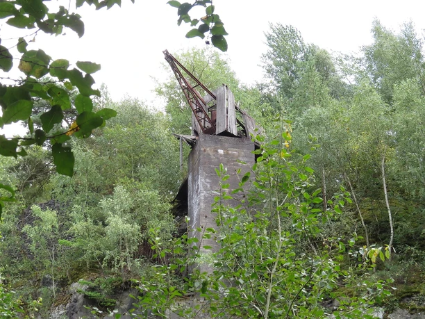 Grubenkran in der Ettringer Lay