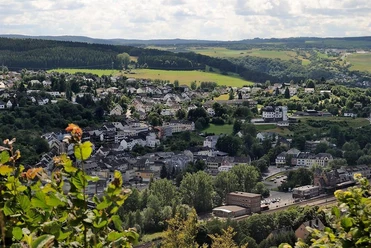 Gerolstein mit Bahnhof