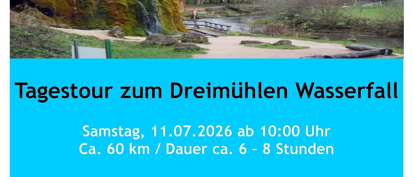 Plakat Geführte E-Bike Einsteigertour 11.07.2026