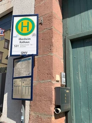 Bushaltestelle Ilbesheim Rathaus