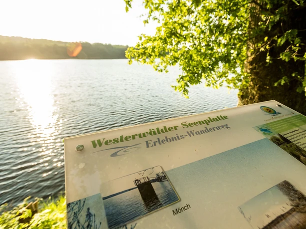 Infotafel am Dreifelder Weiher