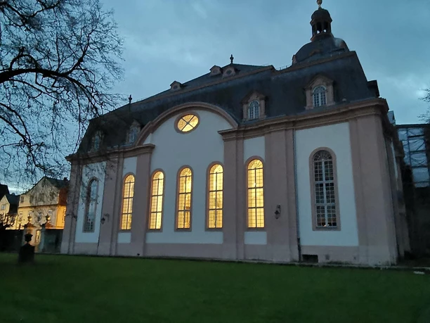 Schlosskirche Dämmerung