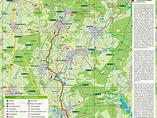Karte Eisvogelweg