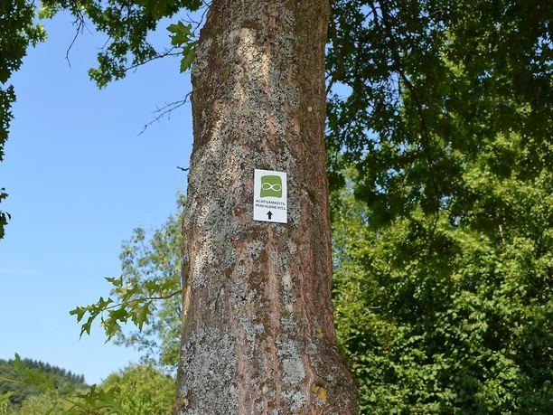 Achtsamkeitspfad Beschilderung