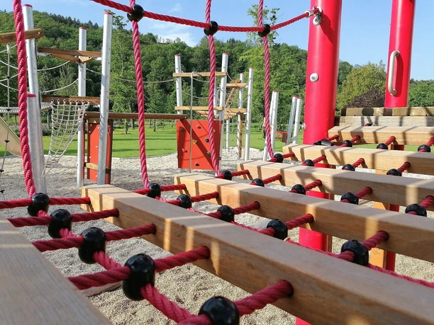 Balancierbrücke Spielklatz Müsch