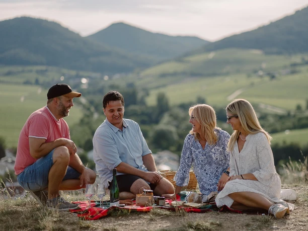 Picknick auf der Kleinen Kalmit