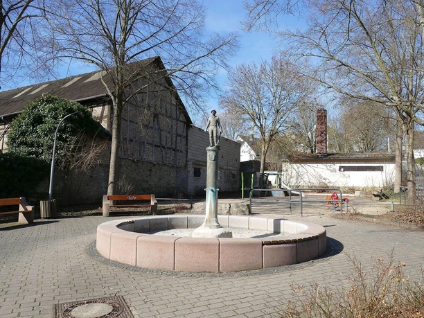 Im Ortskern von Nauborn