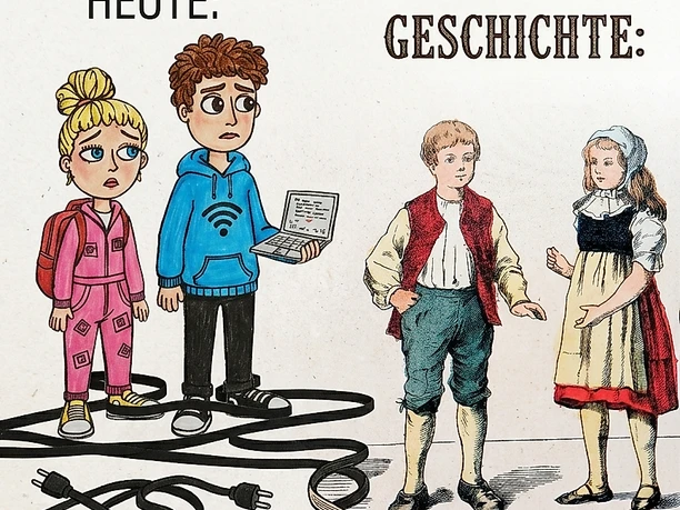 Collage Hänsel und Gretel