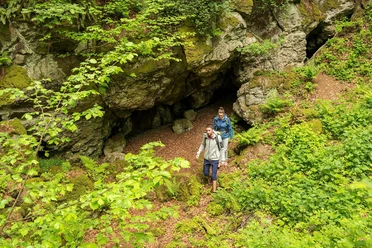 Vulkanpfad, Mühlsteinhöhle, Gerolstein