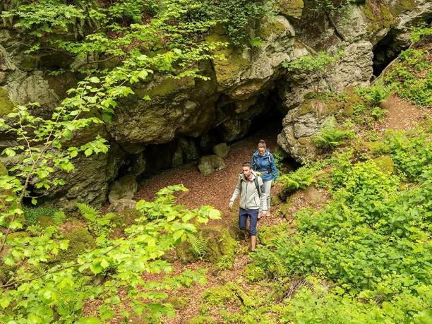 Vulkanpfad, Mühlsteinhöhle, Gerolstein