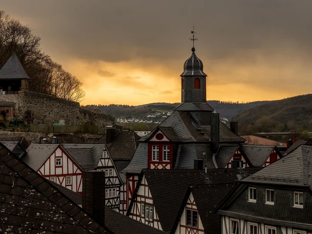 Altes Rathaus Abendstimmung