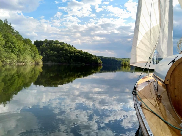 Segeln auf dem Rursee