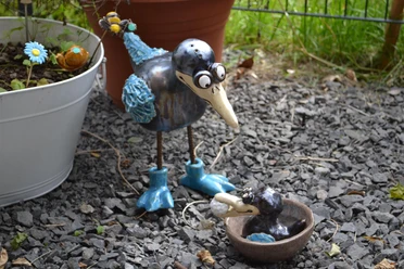 Keramikkunst Vogel