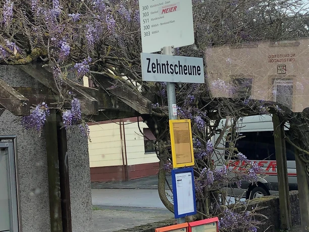 Bushaltestelle Zehntscheune