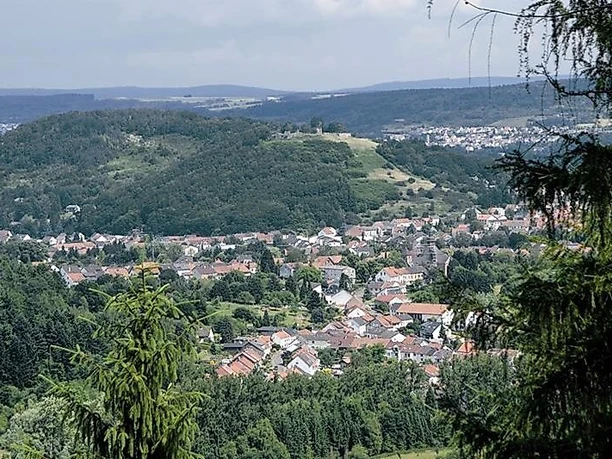 Aussicht auf dem Idesbachpfad