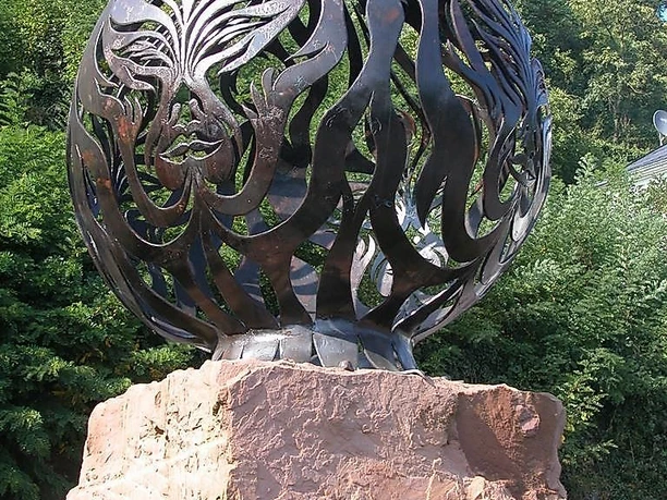 Die vier Elemente - Skulptur "Feuer"