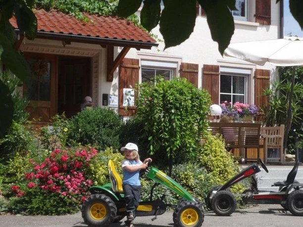 Vor dem Ferienhaus Vor dem Ferienhaus