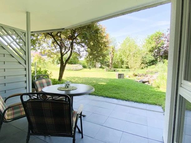 Terasse mit Garten