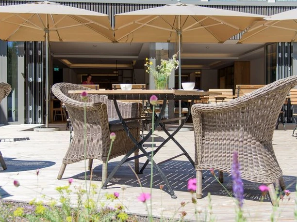 Frühstücks-Wohnzimmer###br###Terrasse Morgensonne