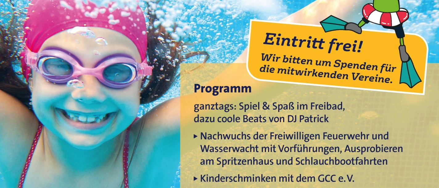 Großes Badfest im Freibad Geithain