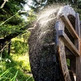 Historisches Wasserrad