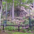 The lynx enclosure near the "Rabenklippen"