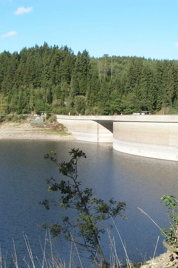 Blick auf die Okertalsperre
