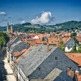 Blick auf Goslar vom Breiten Tor