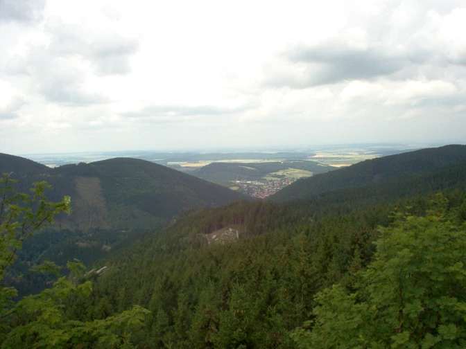 Weit schweift unser Blick.