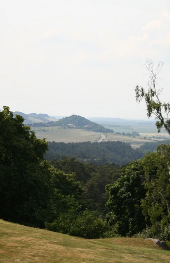 Von Blankenburg ein Blick ins Harzvorland