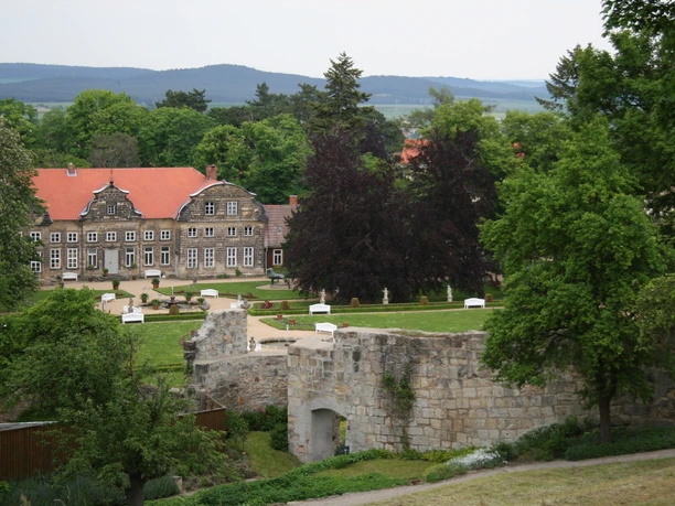 Das Kleine Schloss und der Barockgarten in Blankenburg