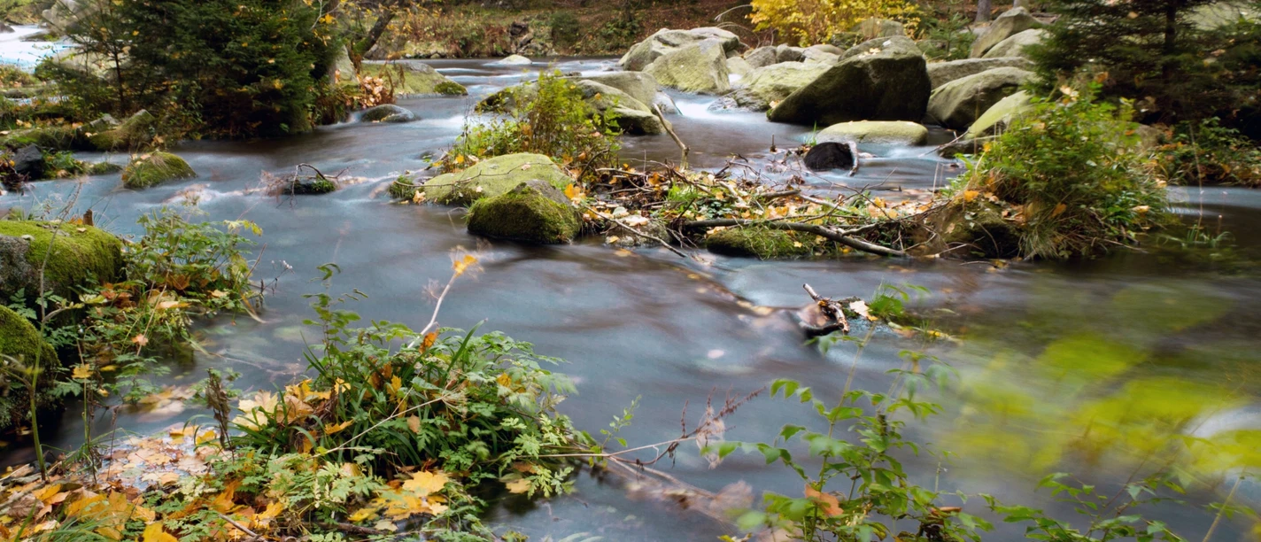 Wasserspiele im Okertal