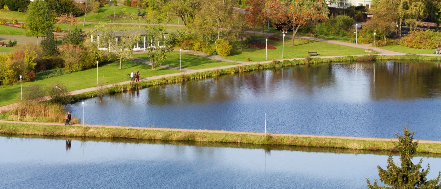 Blick auf den heilklimatischen Kurort Hahnenklee