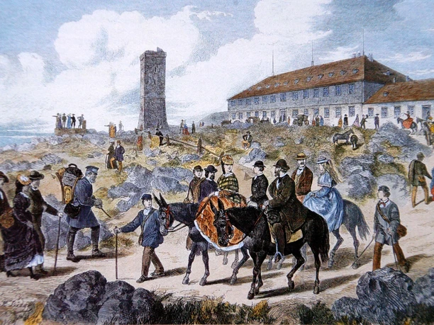 Brockentourismus um 1865