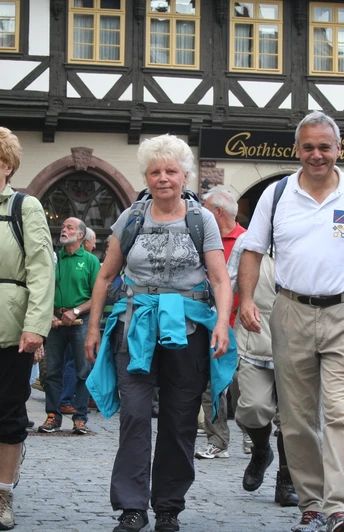 Auf dem Marktplatz Wernigerode