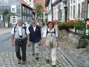 In der Marktstraße von Hornburg