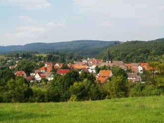 Blick über Neustadt im Harz