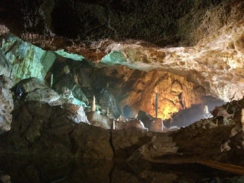 Goethesaal in der Baumannshöhle
