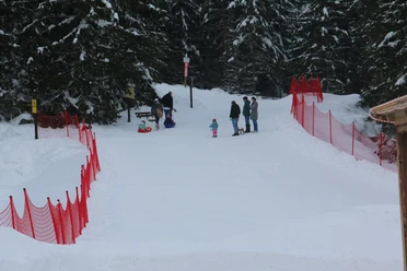 Rodelbahn am Parkplatz am Winterbergtor