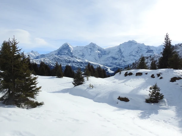 Eiger, Mönch und Jungfrau immer gegenüber