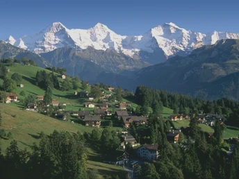 Beste Sicht auf Eiger, Mönch und Jungfrau