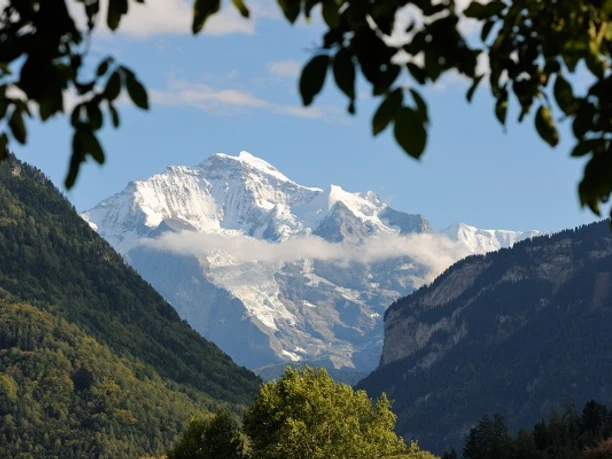 View of the Jungfrau from Interlaken
