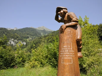 Schwander Lebensweg Skulptur