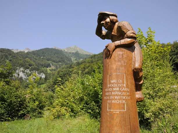 Schwander Lebensweg Skulptur