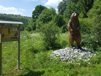 Bienotel in der Nähe dem Aussichtpunkt "Hoher Kleef"