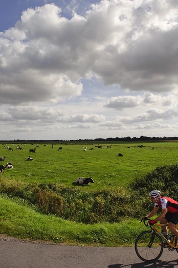 Durch die Fehnlandschaft in Richtung Leer